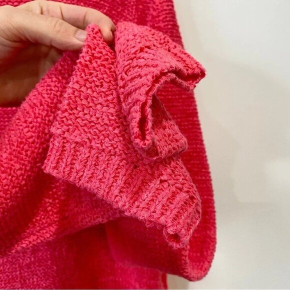 Penmans Long Sleeve Waffle Knit Sweater Pink Size L - Picture 7 of 15